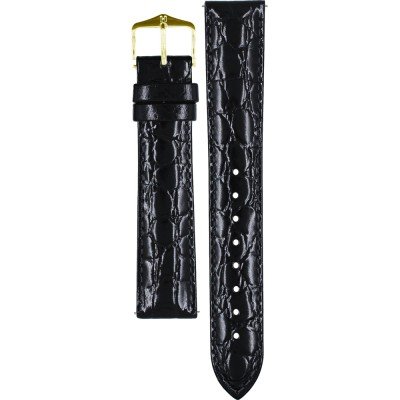 Hirsch 12302850-1-18 Crocograin Strap