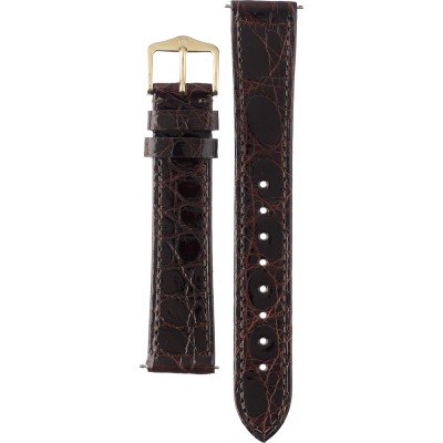 Hirsch 18920810-1-18 Genuine Croco Strap