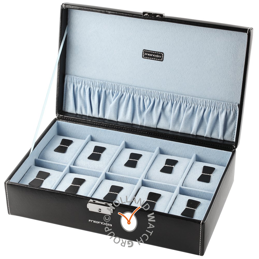 HWG Accessories bond-10-black2 Watch storage box Uhrenboxen