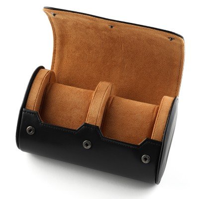 HWG Accessories WATCHROLL-TWO Watchroll Two Black Uhrenboxen