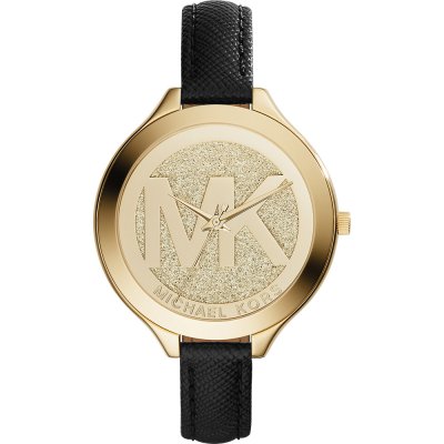 Michael Kors Watch Time 3 hands Runway Slim l MK2392
