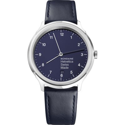 Mondaine Helvetica MH1.R2240.LD Helvetica No1 Regular Uhr