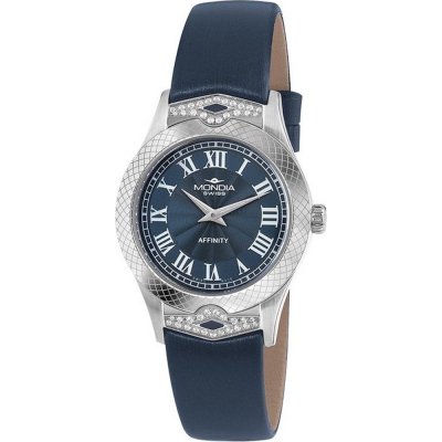 Mondia MS-206-SSZ-BLRM-CP Affinity Symbol Uhr