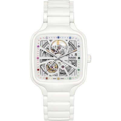 Rado R27073712 True Square Automatic Open Heart Uhr