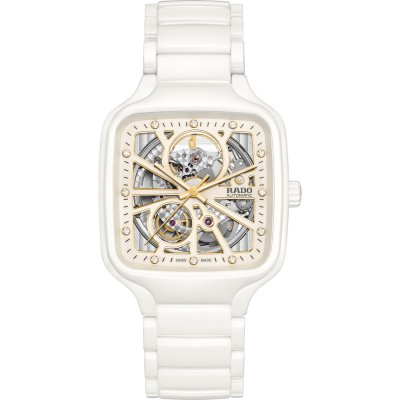 Rado R27073702 True Square Automatic Open Heart Uhr