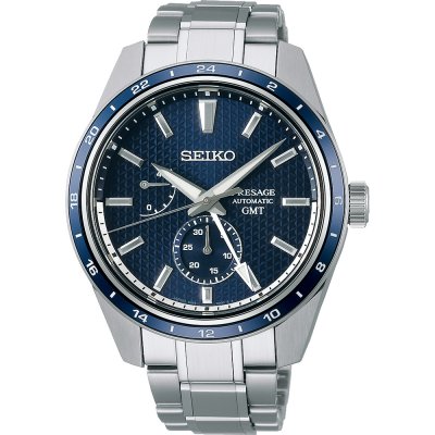 Seiko Presage SPB303J1 Presage Sharp Edged GMT Uhr