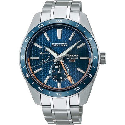 Seiko SARF001 Presage Sharp Edged GMT Uhr