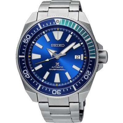 Seiko 5 SRPB09K1 Blue Lagoon Samurai Uhr