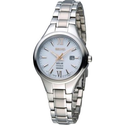 Seiko SUT271P1 Titanium Solar Ladies Uhr