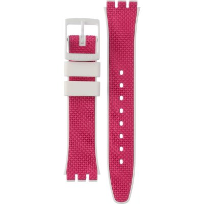 Bracelet Swatch Plastic - Originals Medium (34mm) /Access/Solar/Musicall/Stop - G/SK/SL/SR/SS/SO28 AGW713 GW713 Berry Light