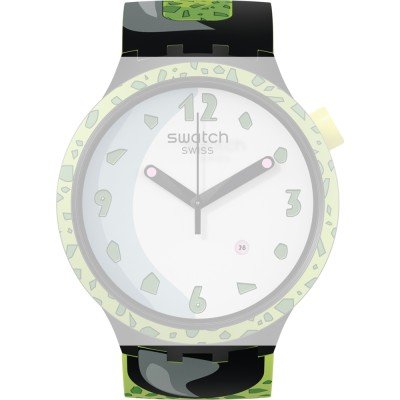 Swatch Plastic - BigBold - SB0/SO27 ASB01Z401 CELL X SWATCH Band