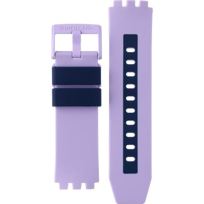 Swatch Plastic - BigBold - SB0/SO27 ASB05V101 Look right trough violet Band