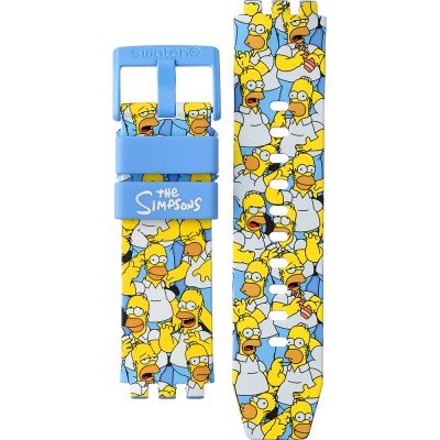 Swatch Plastic - BigBold - SB0/SO27 ASB05Z100 Best Dad Ever Band