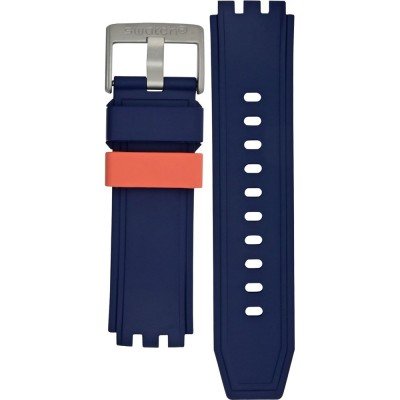 Swatch ASB07S114 Orange In The Works Band