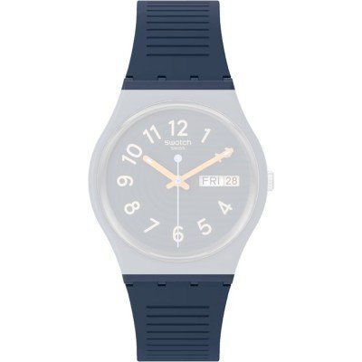 Swatch ASO28I700 Trendy lines at night Band