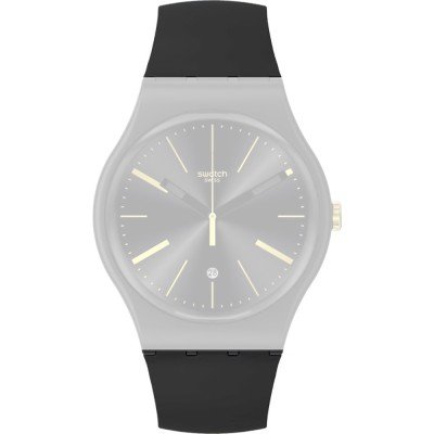 Swatch ASO29B403 A Dash of Yellow Band