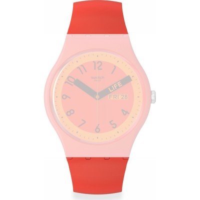 Swatch ASO29R705 Proudly Red Band