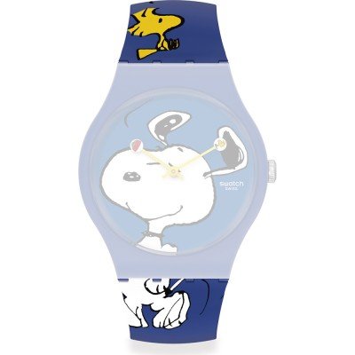Swatch Plastic - Originals Large (41mm) SUO/SO29/SO32 ASO29Z106 Hee Hee Hee Band