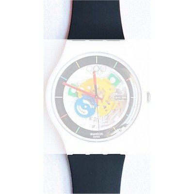 Swatch Plastic - Originals Large (41mm) SUO/SO29/SO32 ASO29Z111 Olympic Museum Band