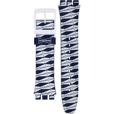 Swatch ASO29Z141 Wasted Youth by Verdy Band