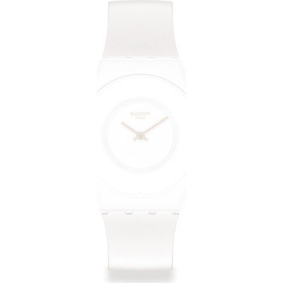 Swatch Plastic - Originals Medium (34mm) /Access/Solar/Musicall/Stop - G/SK/SL/SR/SS/SO28 ASS09W100 Caricia Blanca Band