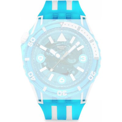Swatch ASSCU09S100 Blue Fire Band