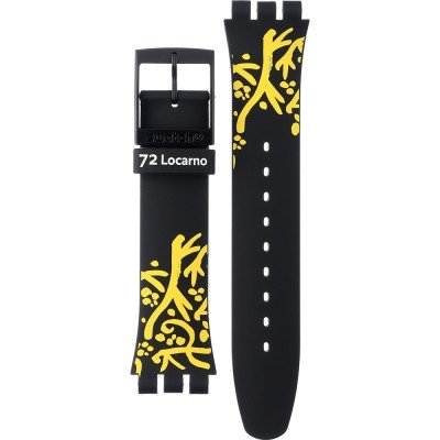 Swatch Plastic - Originals Large (41mm) SUO/SO29/SO32 ASUOB715H Locarno 72 Band