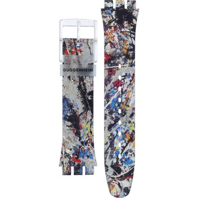 Swatch Plastic - Originals Large (41mm) SUO/SO29/SO32 ASUOZ366 Pollock's alchemy Band