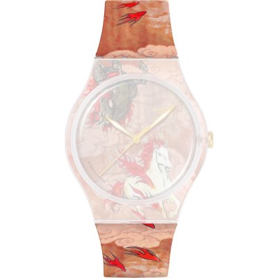 Swatch ASUOZ369 Riding the clouds Strap