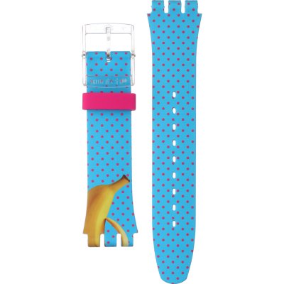 Swatch Plastic - Originals Large (41mm) SUO/SO29/SO32 ASUOK140 Banana Slip Strap
