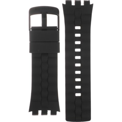 Swatch Plastic - Touch Digi SU/SV ASURB112 SURB112 Black Bump Band