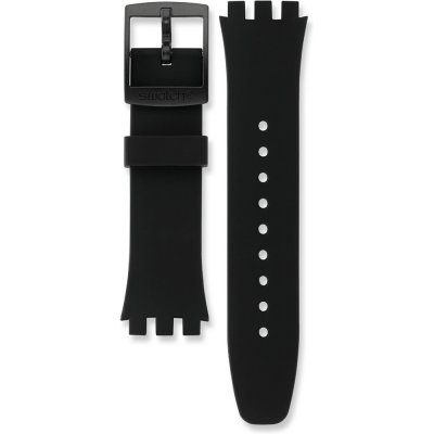 Swatch Plastic - New Chrono - SUS ASUSB400 Black Efficiency Band