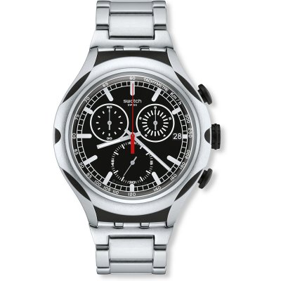 Swatch XLite Chrono YYS4000AG Black Energy Uhr