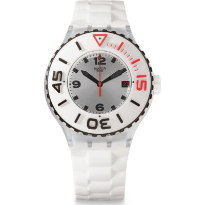 Swatch Scuba Libre SUUK401 Blanca Uhr