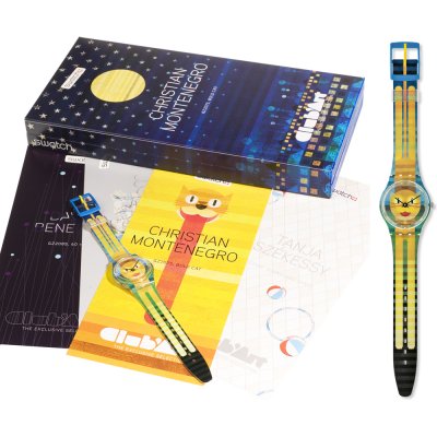 Swatch Art Specials GZ207 Bold Cat Uhr