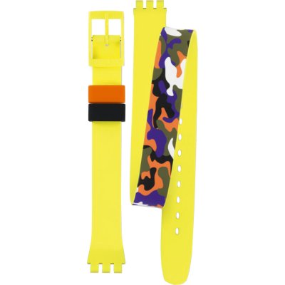 Swatch Plastic - Originals Small (25mm) - L ALJ110 LJ110 Camojaune Band