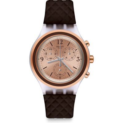 Swatch Chrono SVCK1005 Elebrown Uhr