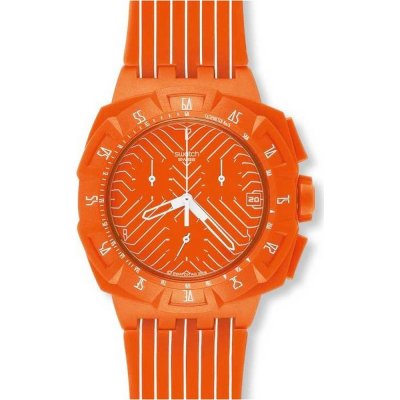Swatch Chrono Plastic SUIO400 Flash Run Uhr