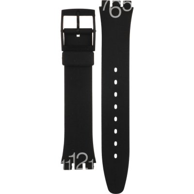 Swatch Plastic - Originals Medium (34mm) /Access/Solar/Musicall/Stop - G/SK/SL/SR/SS/SO28 AGB198 GB198 Wrong Margin Strap