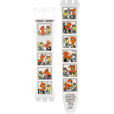 Swatch Plastic - Originals Medium (34mm) /Access/Solar/Musicall/Stop - G/SK/SL/SR/SS/SO28 AGK269 GK269 Dia Animado Band