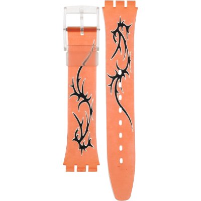 Swatch Plastic - Originals Medium (34mm) /Access/Solar/Musicall/Stop - G/SK/SL/SR/SS/SO28 AGK902 GK902 Anemone Band