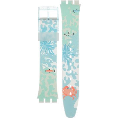 Swatch Plastic - Originals Medium (34mm) /Access/Solar/Musicall/Stop - G/SK/SL/SR/SS/SO28 AGL121 GL121 Piscina Band