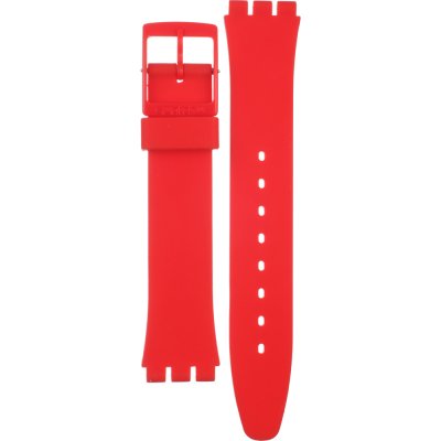 Swatch Plastic - Originals Medium (34mm) /Access/Solar/Musicall/Stop - G/SK/SL/SR/SS/SO28 AGR166 GR166 Eight For Luck Band