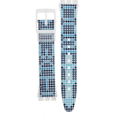 Swatch Plastic - Originals Medium (34mm) /Access/Solar/Musicall/Stop - G/SK/SL/SR/SS/SO28 AGW129 GW129 Date Line Band