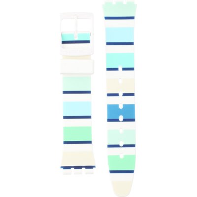 Swatch Plastic - Originals Medium (34mm) /Access/Solar/Musicall/Stop - G/SK/SL/SR/SS/SO28 AGW189 GW189 Marinai Band
