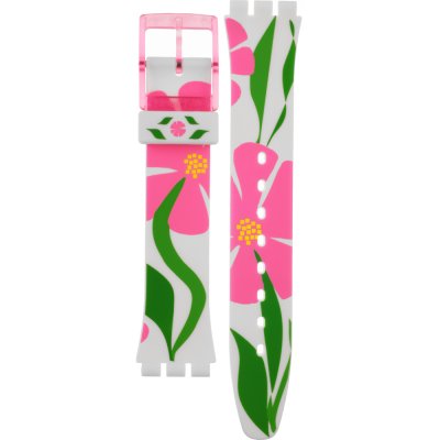 Swatch Plastic - Originals Medium (34mm) /Access/Solar/Musicall/Stop - G/SK/SL/SR/SS/SO28 AGZ304 GZ304 Primevere Band