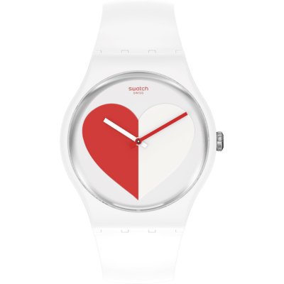 Swatch Specials SO29Z113 Half <3 Red Uhr