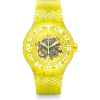 Swatch Scuba Libre SUUJ101 Lemon Profond Uhr