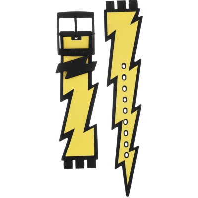 Swatch Plastic - Originals Large (41mm) SUO/SO29/SO32 ASUOZ104 SUOZ104 Lightning Flash Band