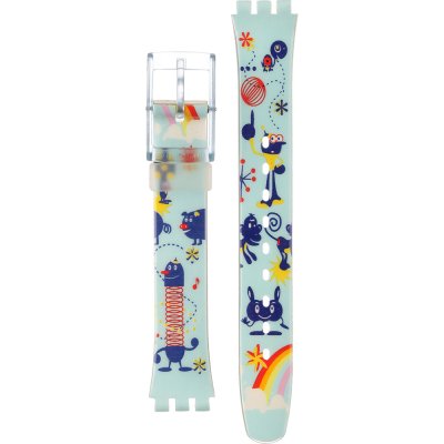 Swatch Plastic - Originals Small (25mm) - L ALN128 LN128 Krielkip Band